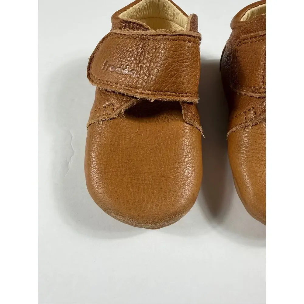 Froddo Prewalkers Leather First Walker Shoes Cognac EU 19 / US 4 toddler